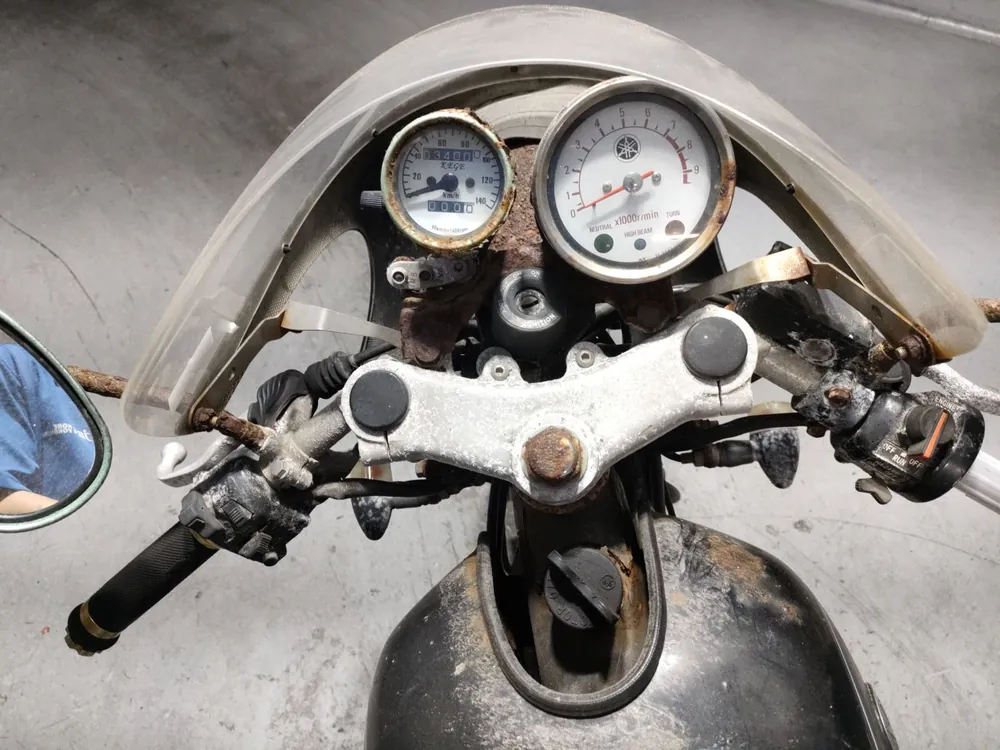 Yamaha SR400 из Японии, фото 5