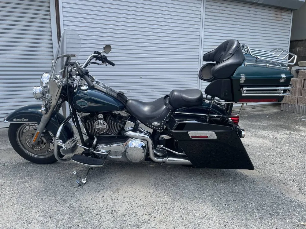 Harley_davidson FLSTC-I из Японии, фото 6