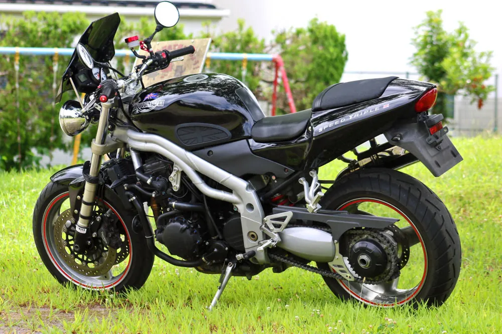 Triumph Speed Triple 955i из Японии, фото 6