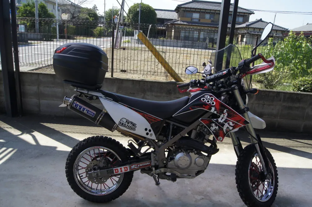 Kawasaki D-Tracker 125 из Японии, фото 5