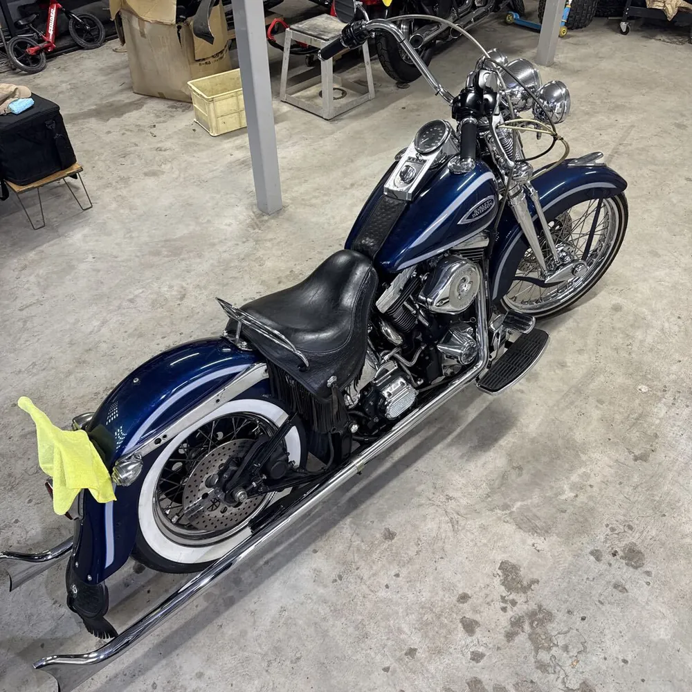 Harley-Davidson FLSTS из Японии, фото 3
