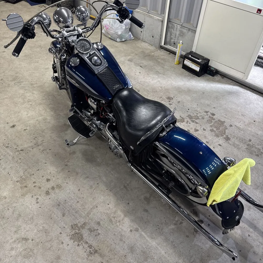 Harley-Davidson FLSTS из Японии, фото 4