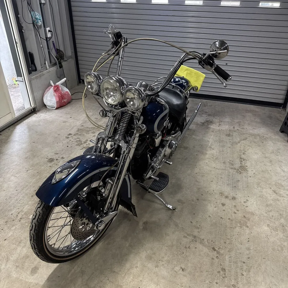 Harley-Davidson FLSTS из Японии, фото 5