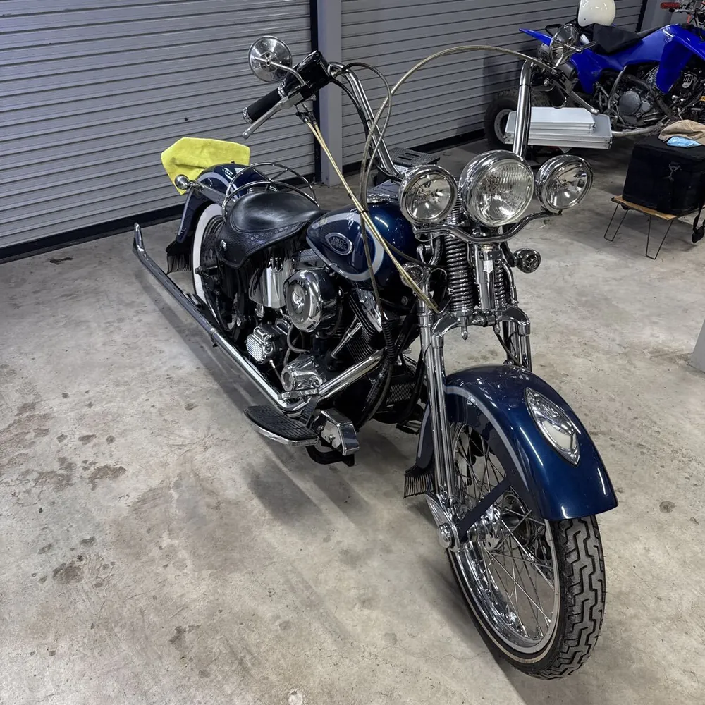 Harley-Davidson FLSTS из Японии, фото 6