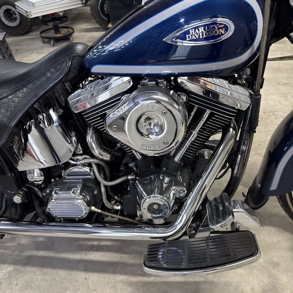 Harley-Davidson FLSTS из Японии, фото 7