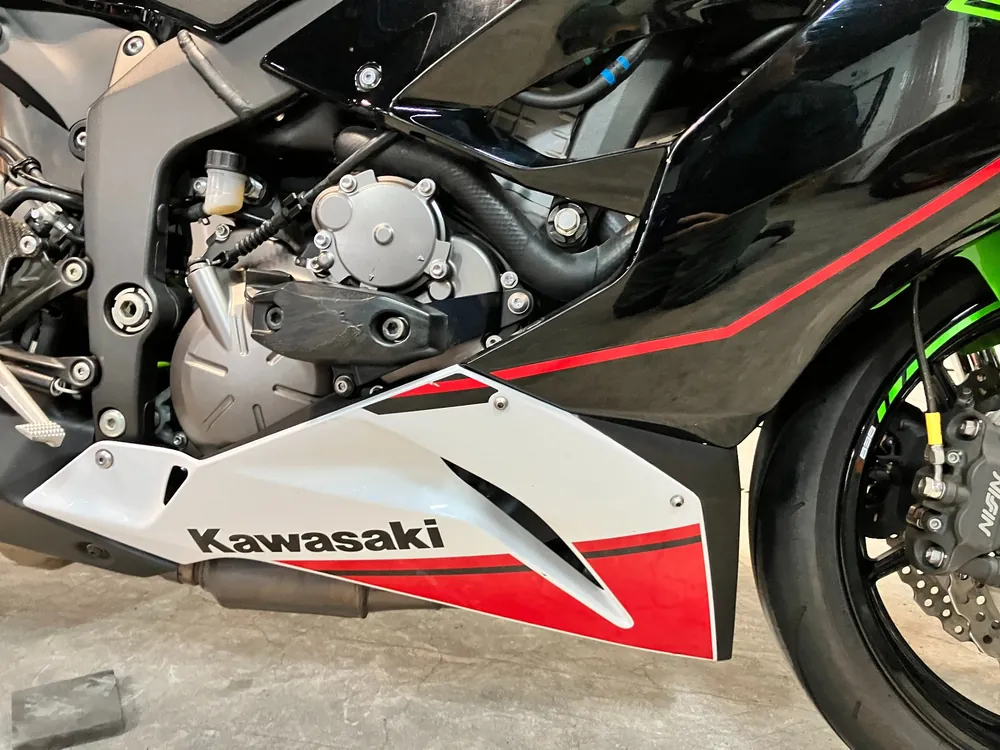 Kawasaki Zx-6Ra из Японии, фото 14