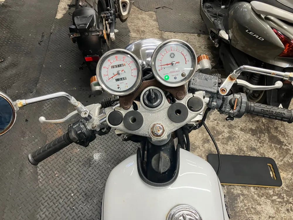 Yamaha SR400 из Японии, фото 2