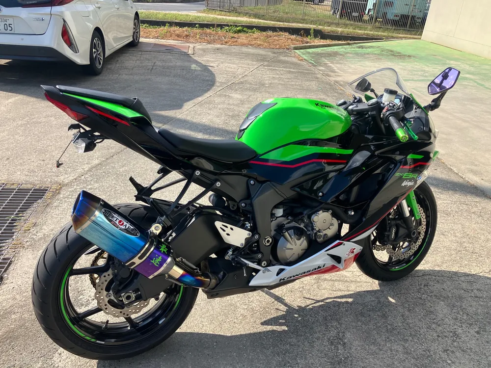 Kawasaki Zx-6Ra из Японии, фото 5