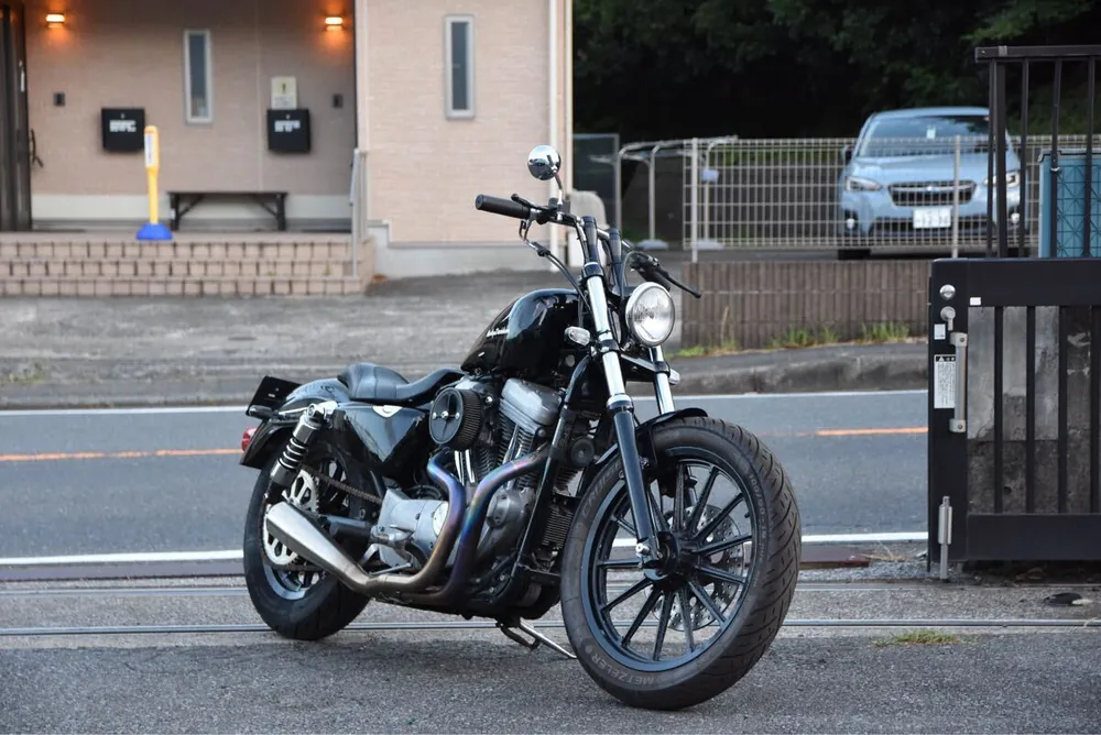 Harley-Davidson Sportster XL883 из Японии, фото 8