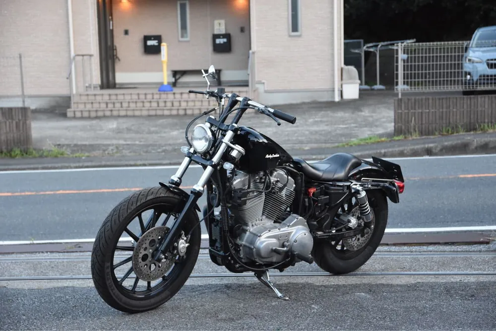 Harley-Davidson Sportster XL883 из Японии, фото 9