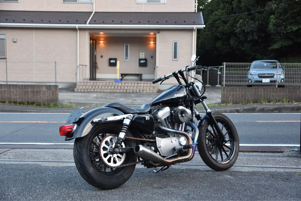 Harley-Davidson Sportster XL883 из Японии, фото 4