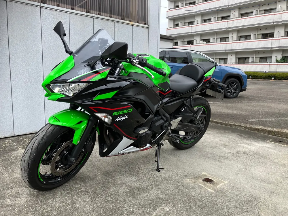 Kawasaki Ninja 650 из Японии, фото 2