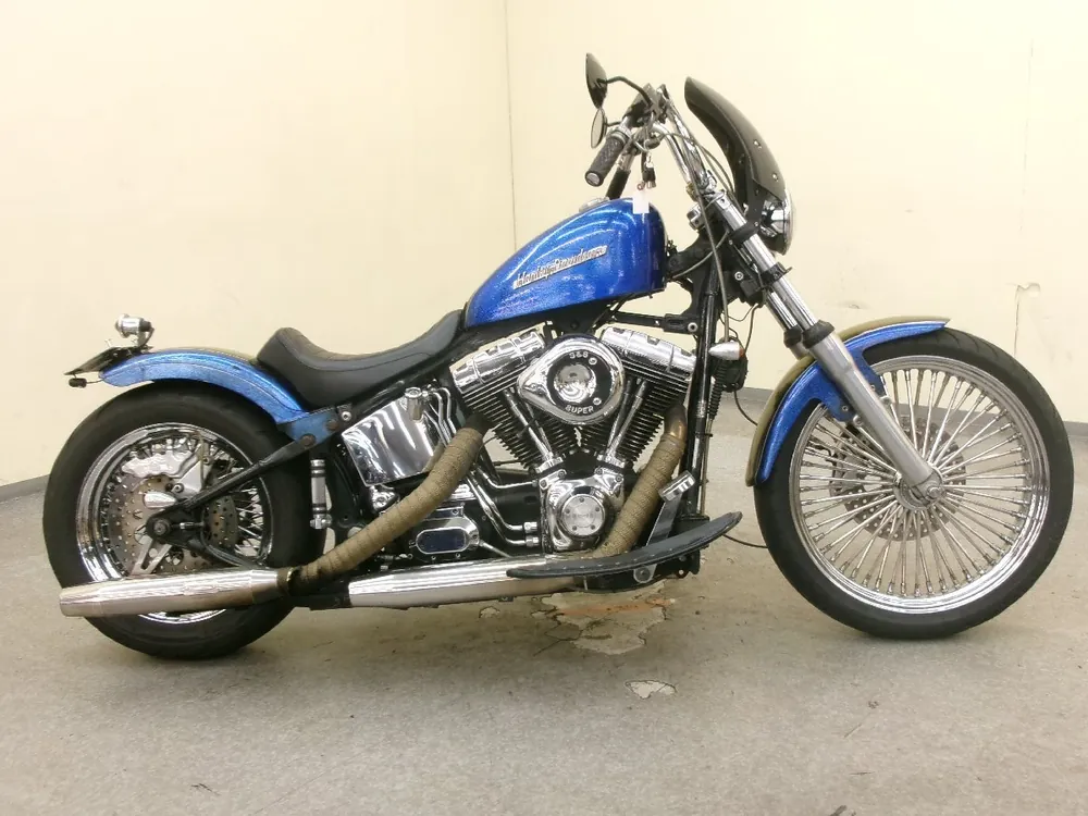Harley_davidson Heritage Softail Classic FLSTC1450 из Японии, фото 5