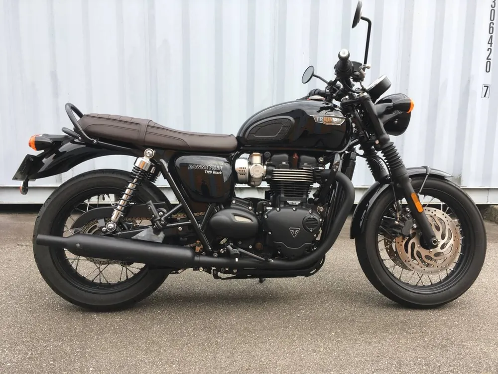 Triumph Bonneville T120 из Японии, фото 5