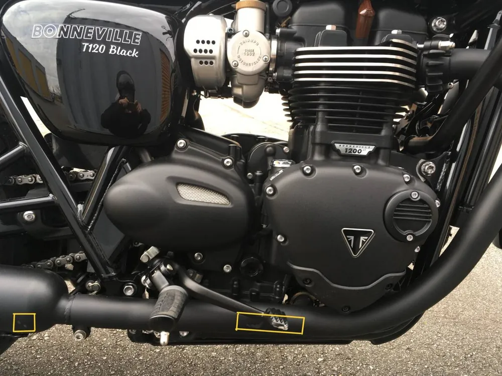 Triumph Bonneville T120 из Японии, фото 7