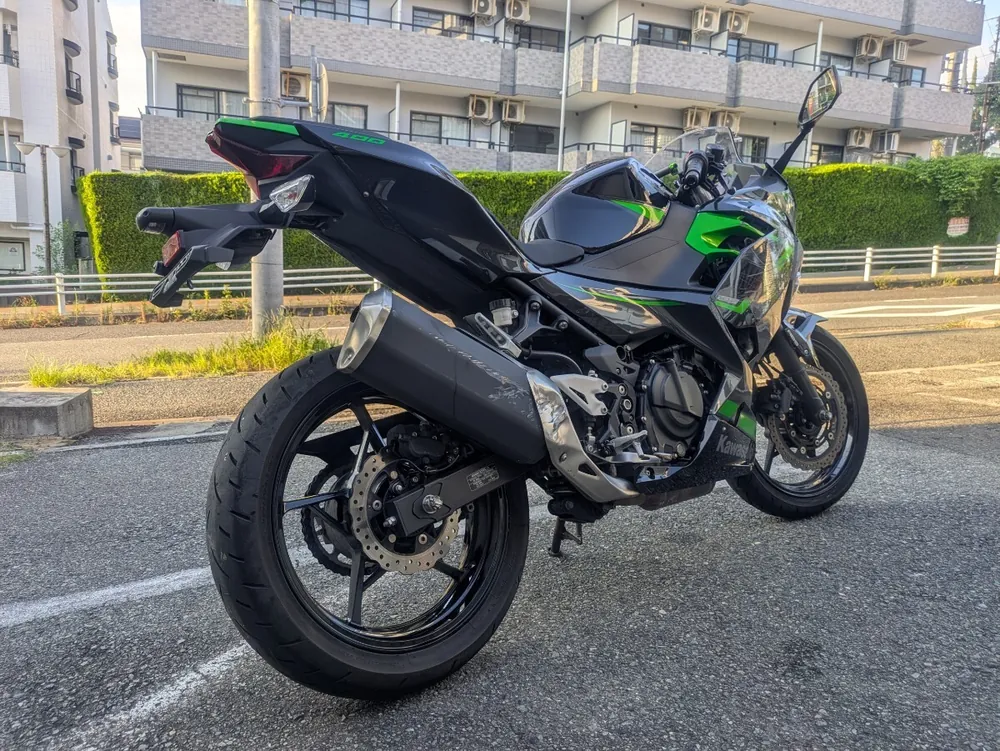 Kawasaki Ninja 400 из Японии, фото 4