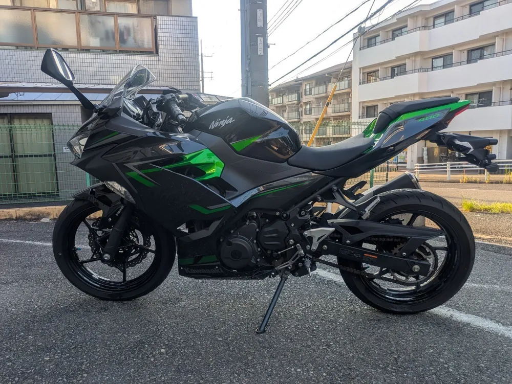 Kawasaki Ninja 400 из Японии, фото 5