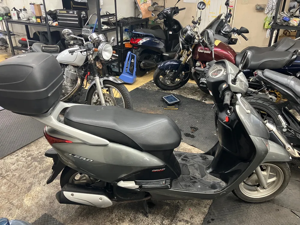 Honda Lead 110 из Японии, фото 3