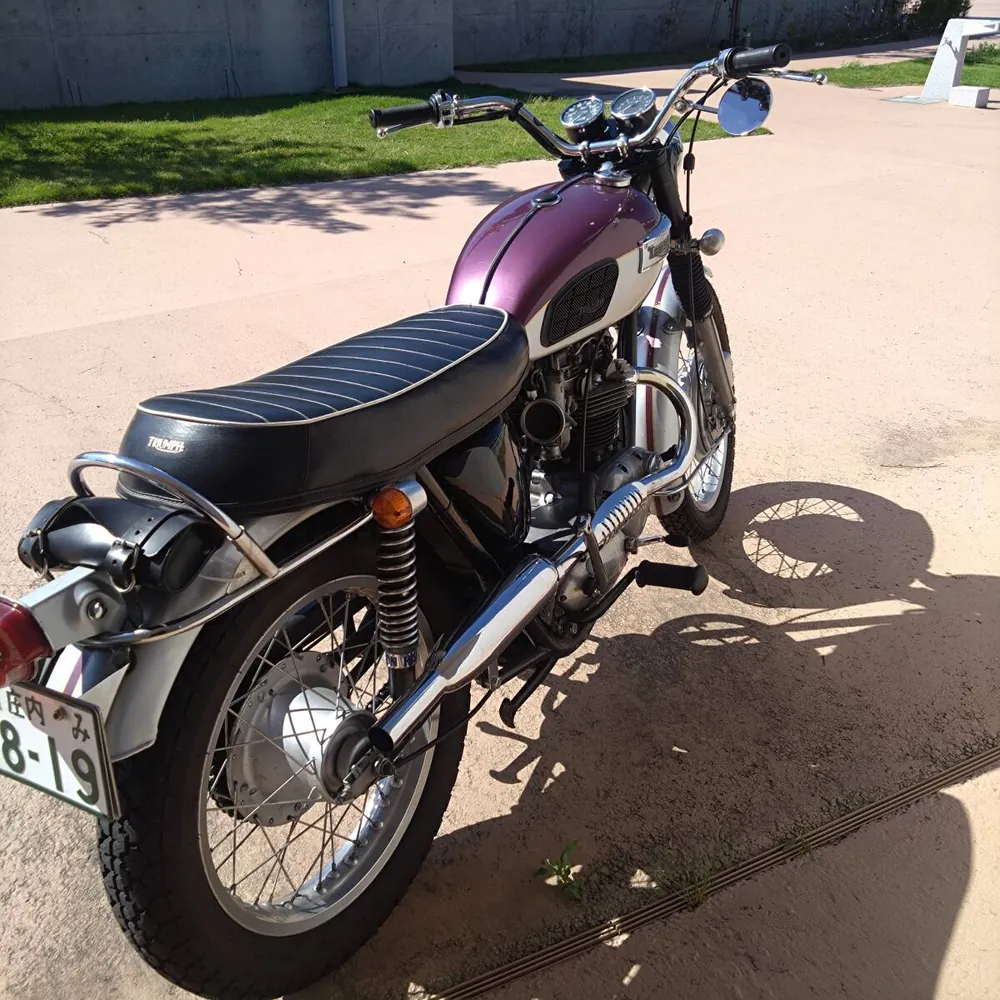 Triumph T120R Bonneville из Японии, фото 4