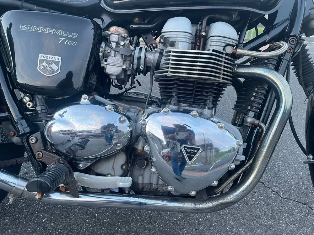 Triumph Bonneville T100 из Японии, фото 9