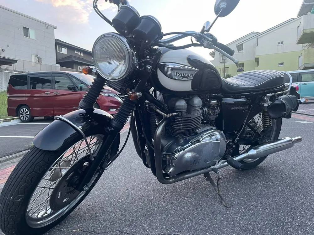 Triumph Bonneville T100 из Японии, фото 4