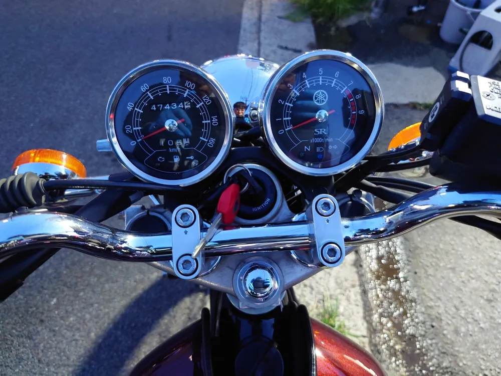 Yamaha SR400 из Японии, фото 3