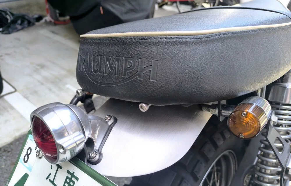 Triumph Scrambler из Японии, фото 5