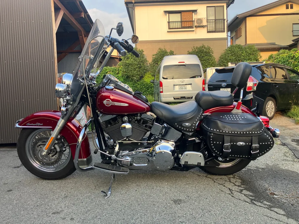 Harley_davidson Heritage Softail Classic FLSTC1450 из Японии, фото 2