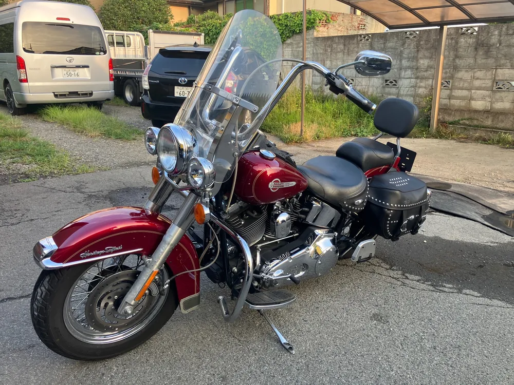 Harley_davidson Heritage Softail Classic FLSTC1450 из Японии, фото 5