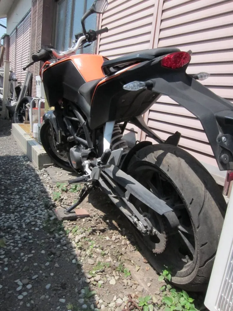 KTM 125 Duke из Японии, фото 3