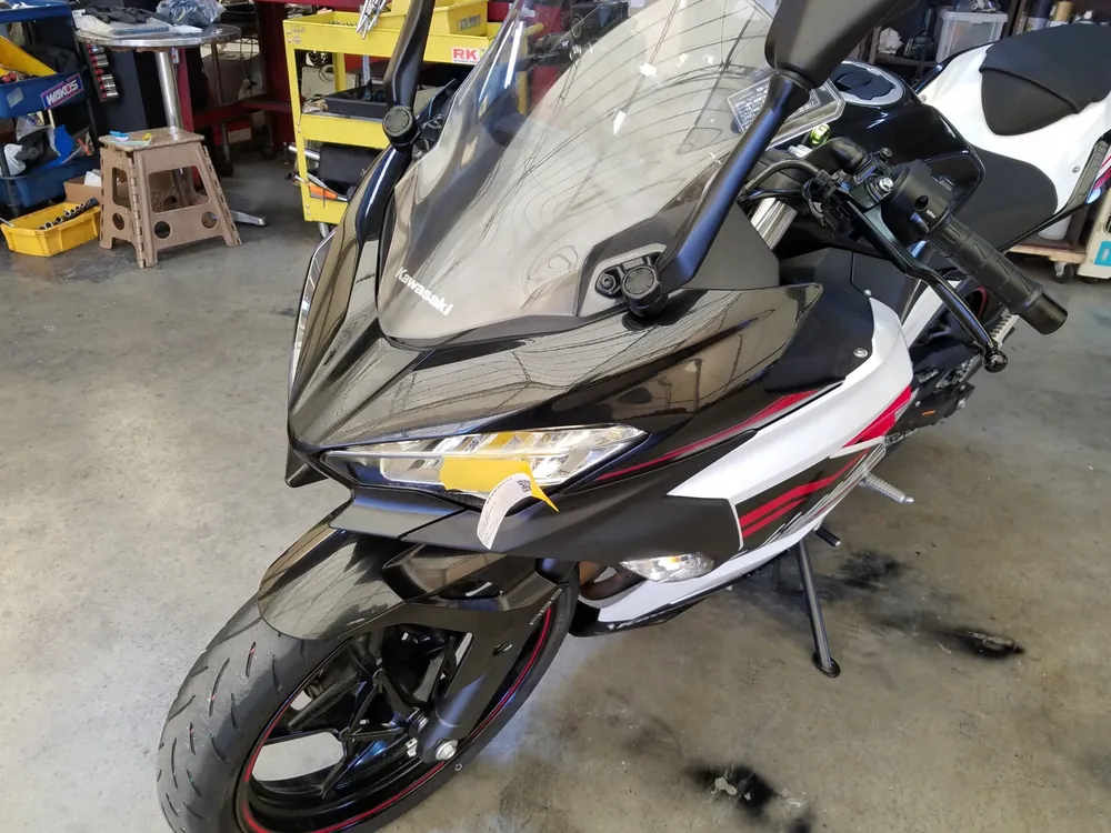 Kawasaki Ninja 400 из Японии, фото 5