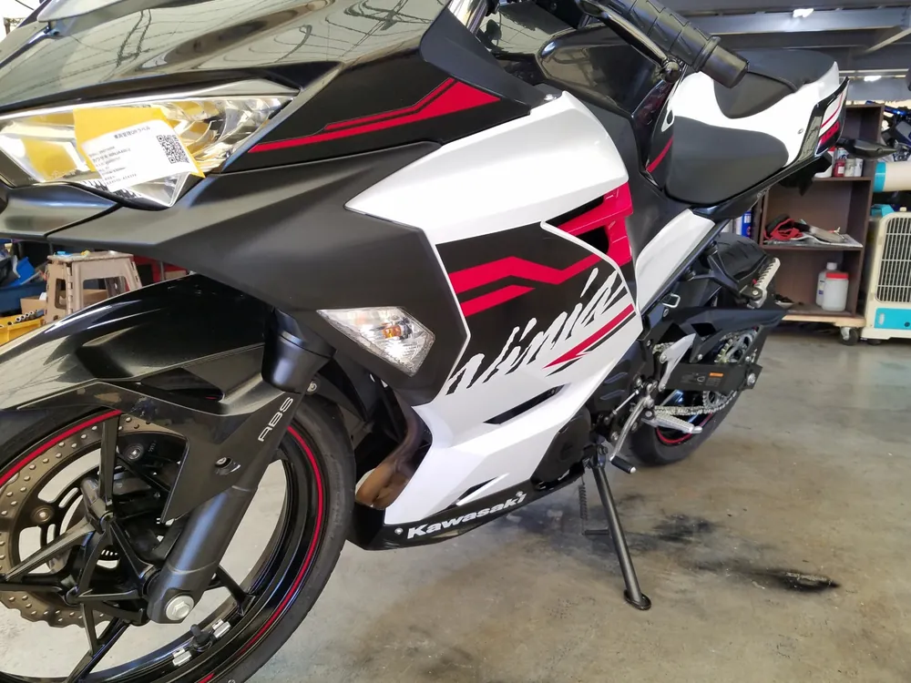 Kawasaki Ninja 400 из Японии, фото 6