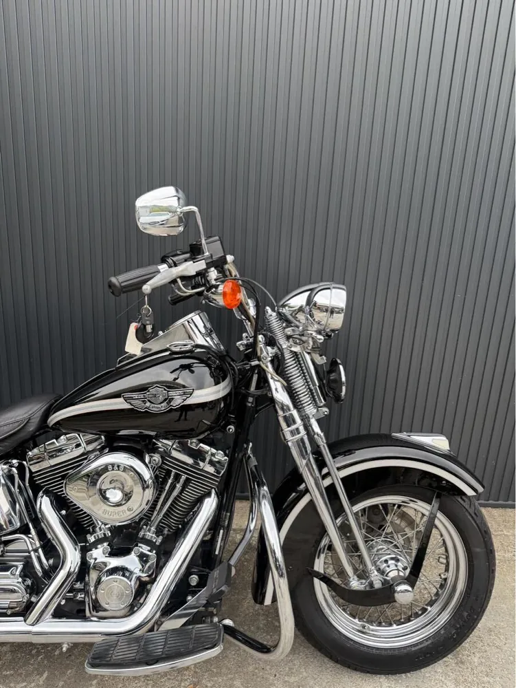 Harley-Davidson FLSTS из Японии, фото 7