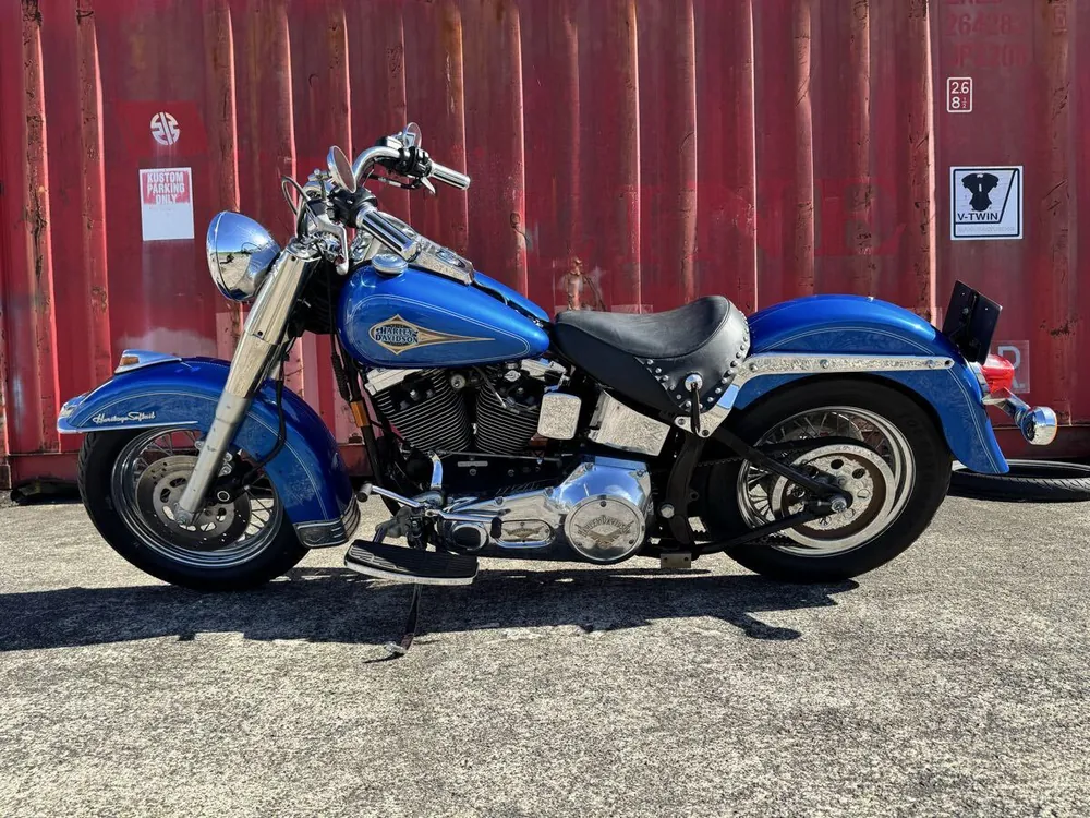 Harley-Davidson FLSTC из Японии, фото 4