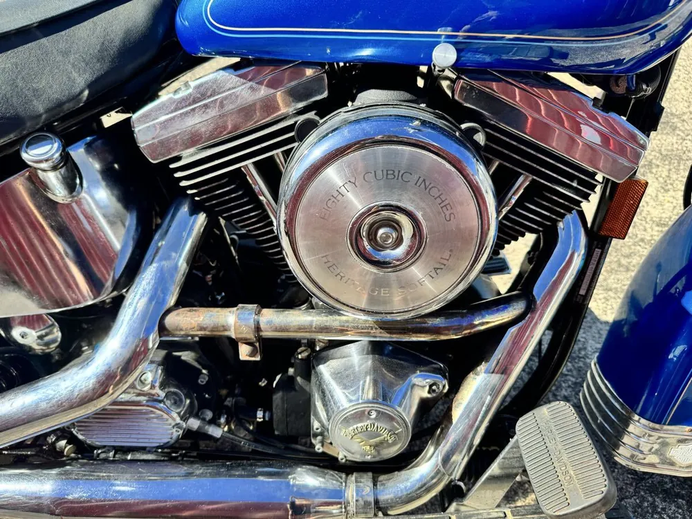 Harley-Davidson FLSTC из Японии, фото 5
