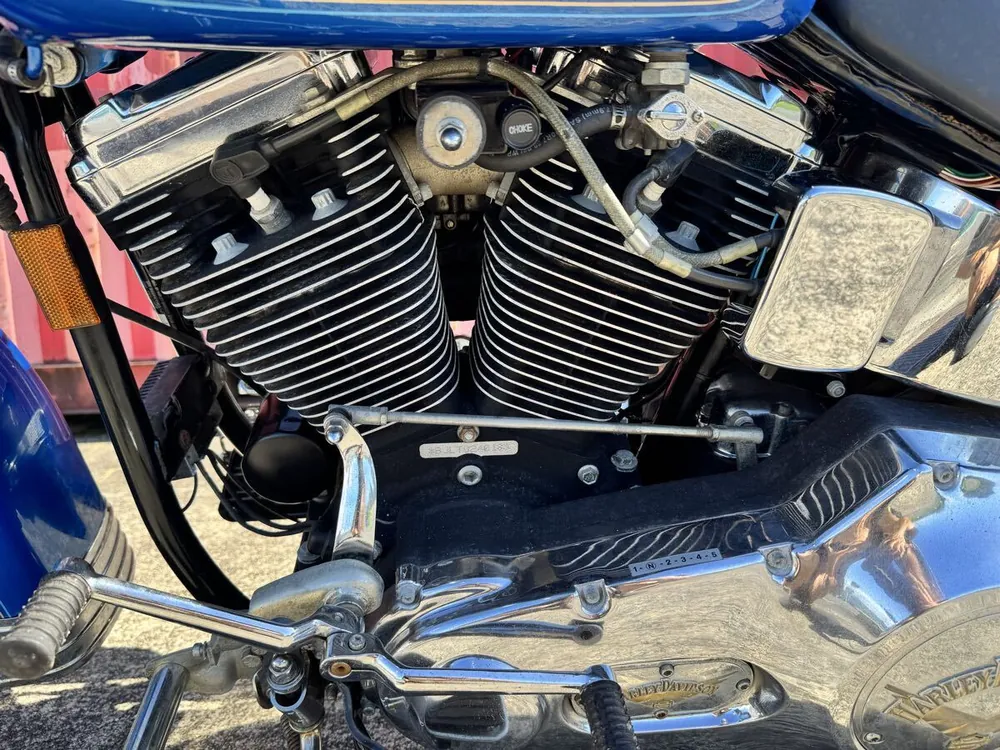 Harley-Davidson FLSTC из Японии, фото 6