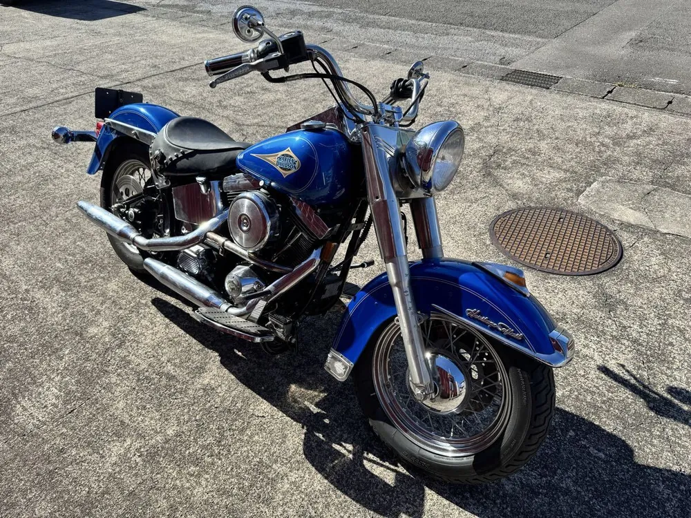 Harley-Davidson FLSTC из Японии, фото 7