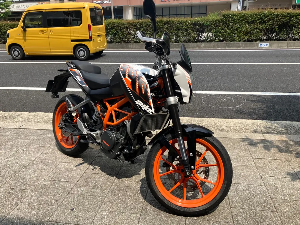 KTM Ktm 390 Duke из Японии, фото 4
