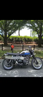 Triumph Scrambler из Японии, фото 1