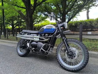 Triumph Scrambler из Японии, фото 2